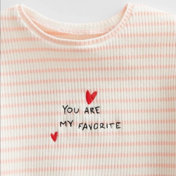 ❌SOLD❌❌ Zara Ribbed Top - Picture 4 of 8